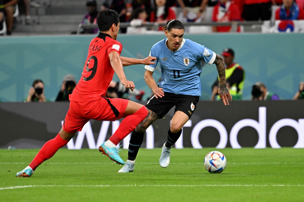 Uruguay y Corea del Sur se estrenan en Qatar con un “ida y vuelta” sin goles