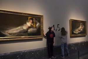 Los museos tildan de “vandalismo” actos reivindicativos contra obras de arte
