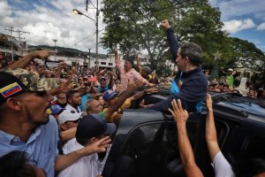 Guaidó: Nunca hemos dejado de estar y seguiremos hasta recuperar Venezuela (VIDEO)
