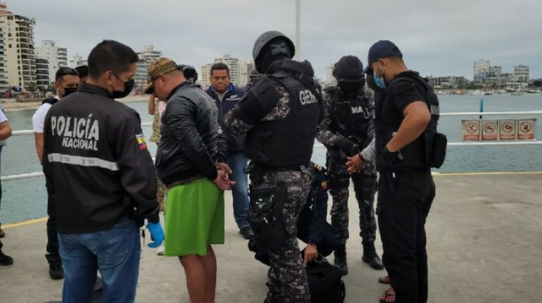 Ecuador interceptó lancha en alta mar con más de 1,5 toneladas de cocaína
