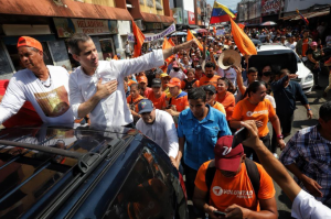 Guaidó celebró apoyo de Voluntad Popular y adelantó que seguirá recorriendo Venezuela