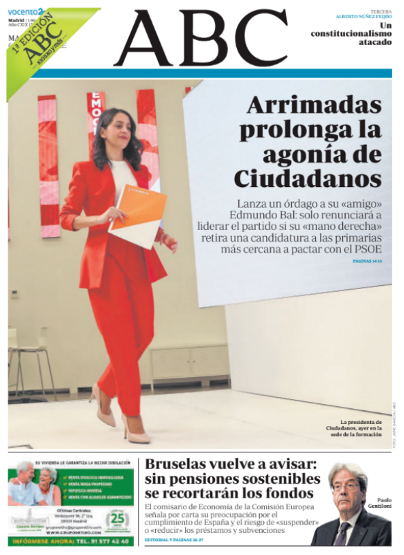 Portadas de la prensa internacional de este martes 6 de diciembre de 2022