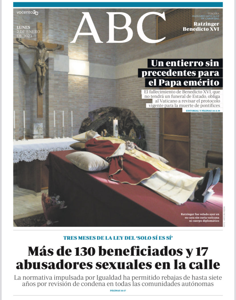 Portadas de la prensa internacional de este lunes 2 de enero de 2023