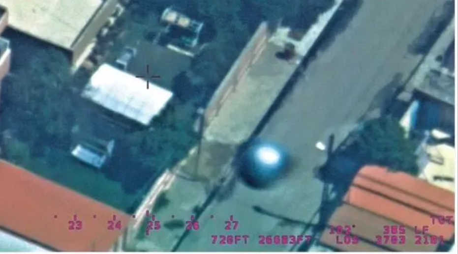 Revelan imagen clasificada del Pentágono de un Ovni volando sobre Irak
