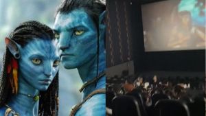 EN VIDEO: Pareja quedó azul cuando los pillaron en el cine haciendo indecencias viendo “Avatar 2”