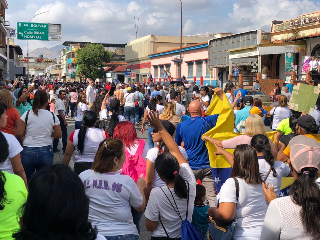 Trabajadores de la educación en Guárico protestaron contra los “sueldos de hambre”