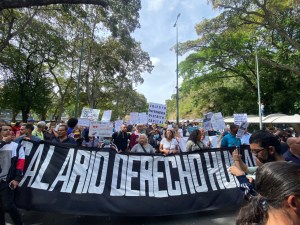 Marcha de docentes y trabajadores partió desde la UCV este #23Ene (Fotos y Videos)