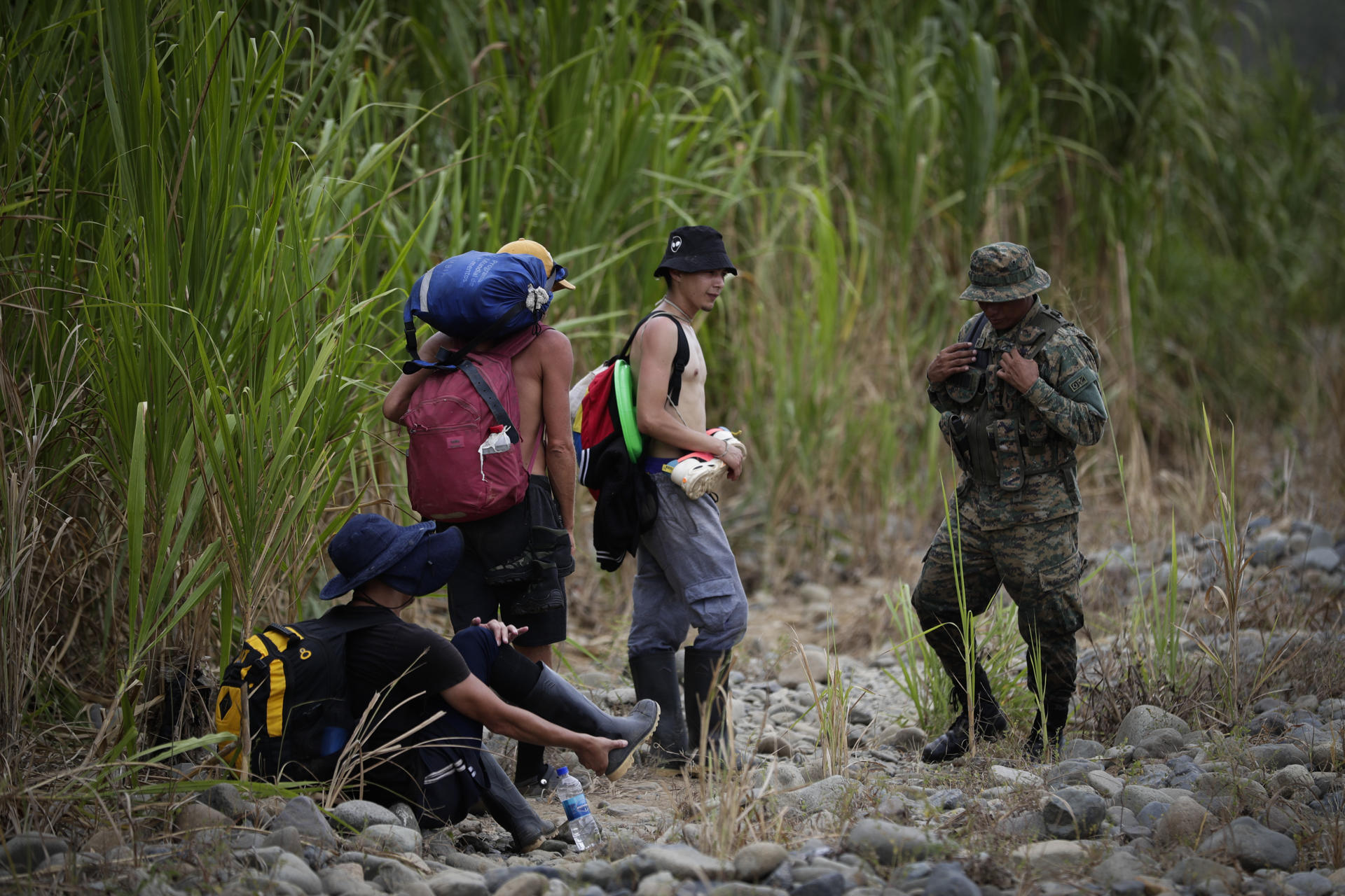 Darién: un infierno para los migrantes y mina de oro para los traficantes (Fotos)