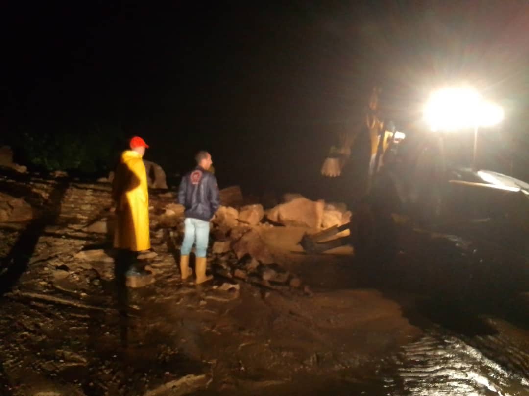 Paso restringido en carreteras andinas: Lluvias causaron estragos en vialidad de Mérida