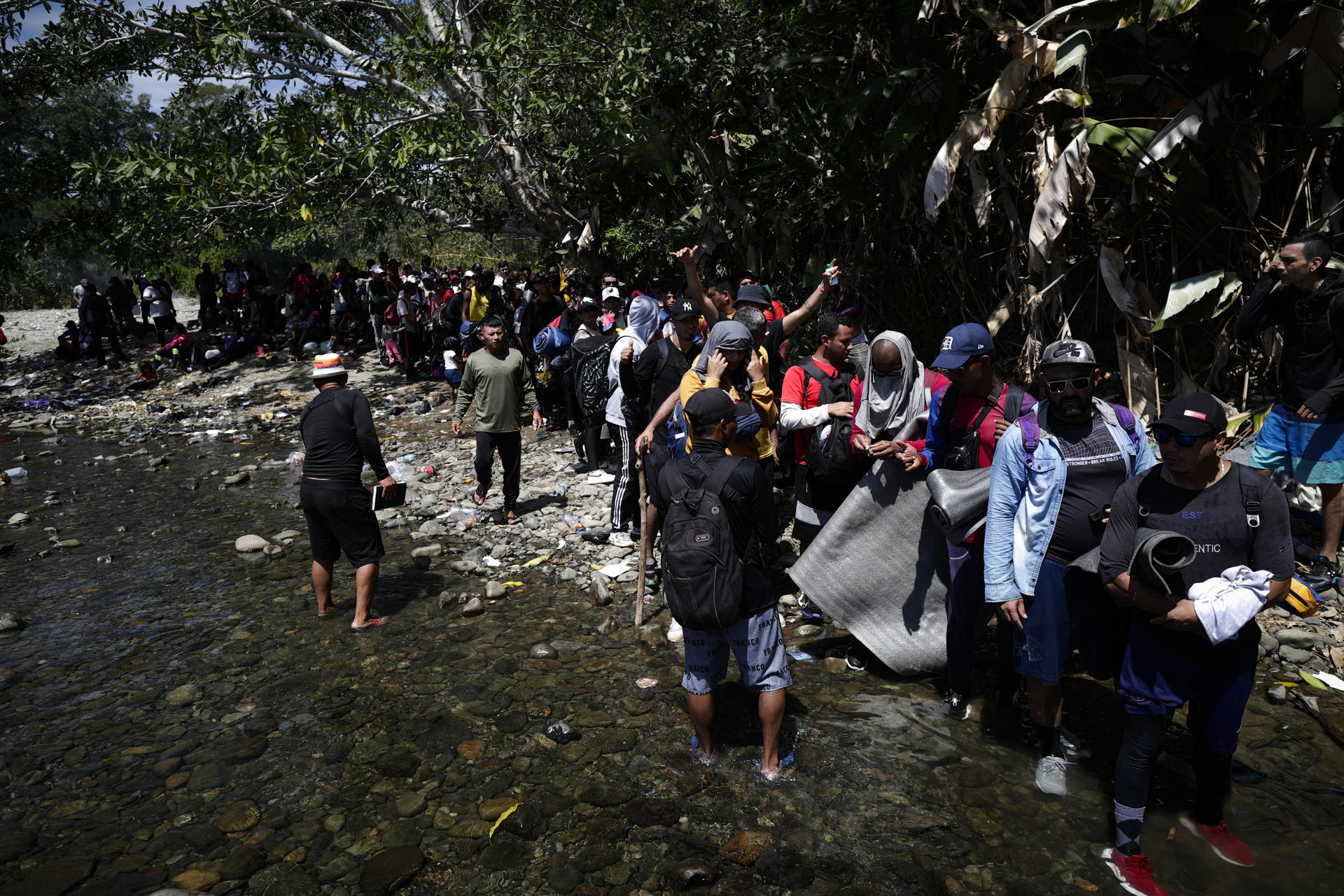 Venezolanos lideran las estadísticas de migrantes que han cruzado el Darién en lo que va de 2023