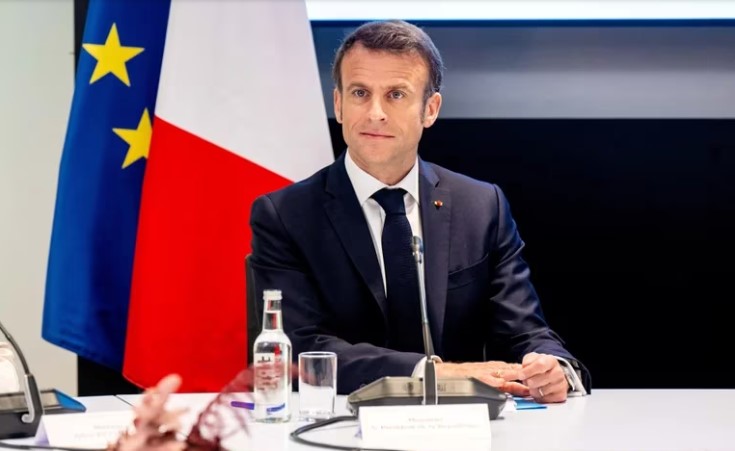 Macron ve impropio el lenguaje del embajador chino sobre países ex soviéticos