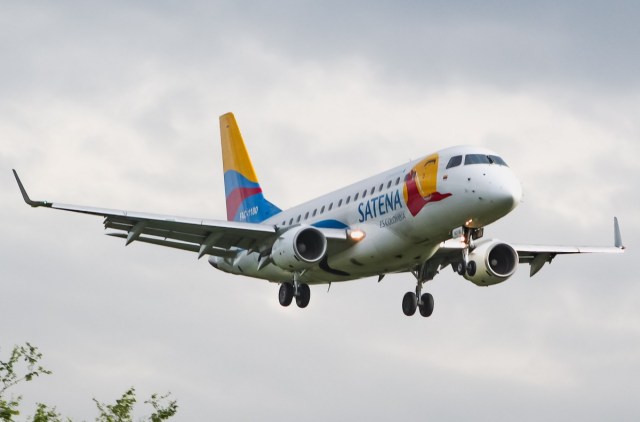 Aerolínea colombiana Satena anunció que volará tres veces a la semana entre Bogotá y Caracas