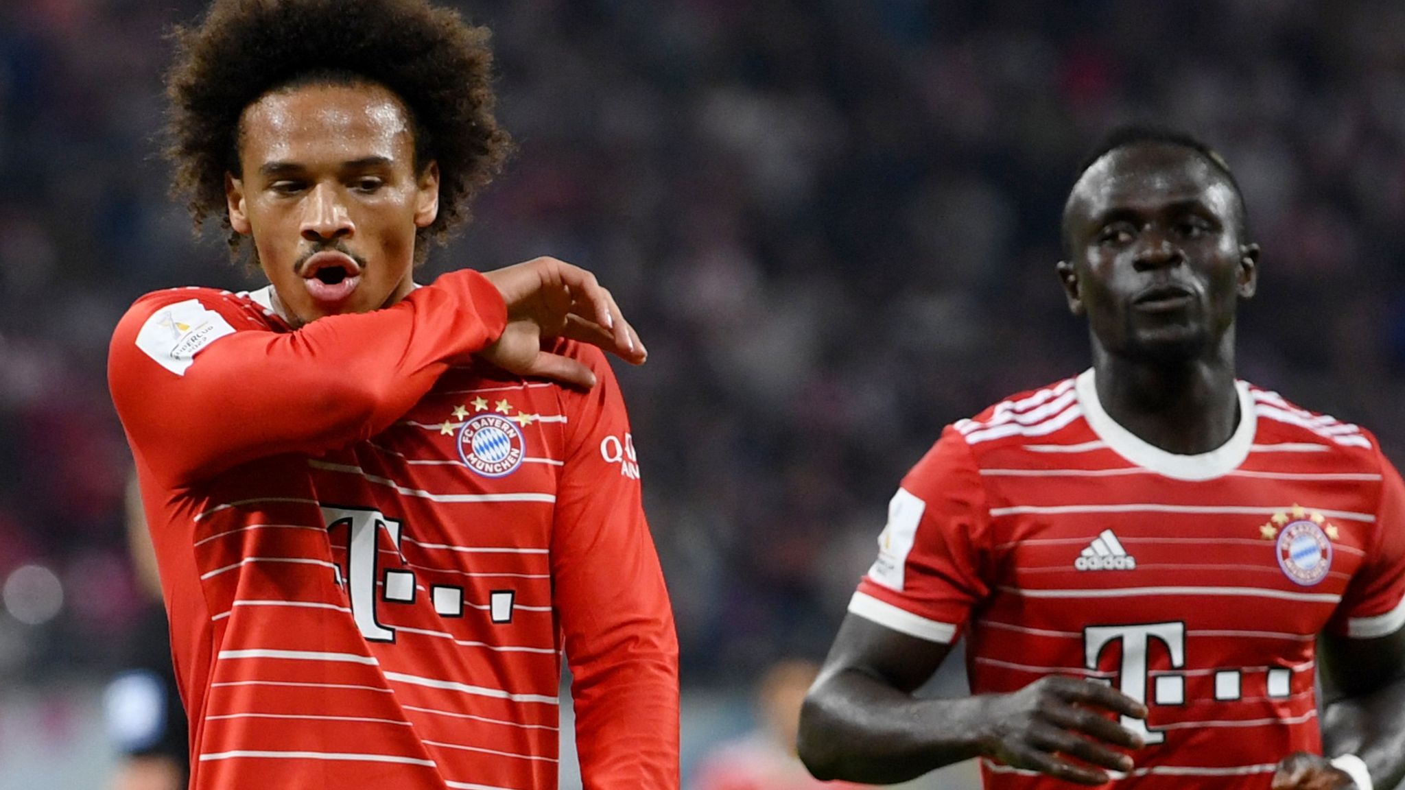 Se filtró el supuesto insulto de Sané que hizo explotar de ira a Mané en el Bayern Múnich