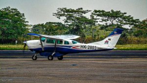 Desapareció avión con siete ocupantes en Colombia tras una falla en el motor