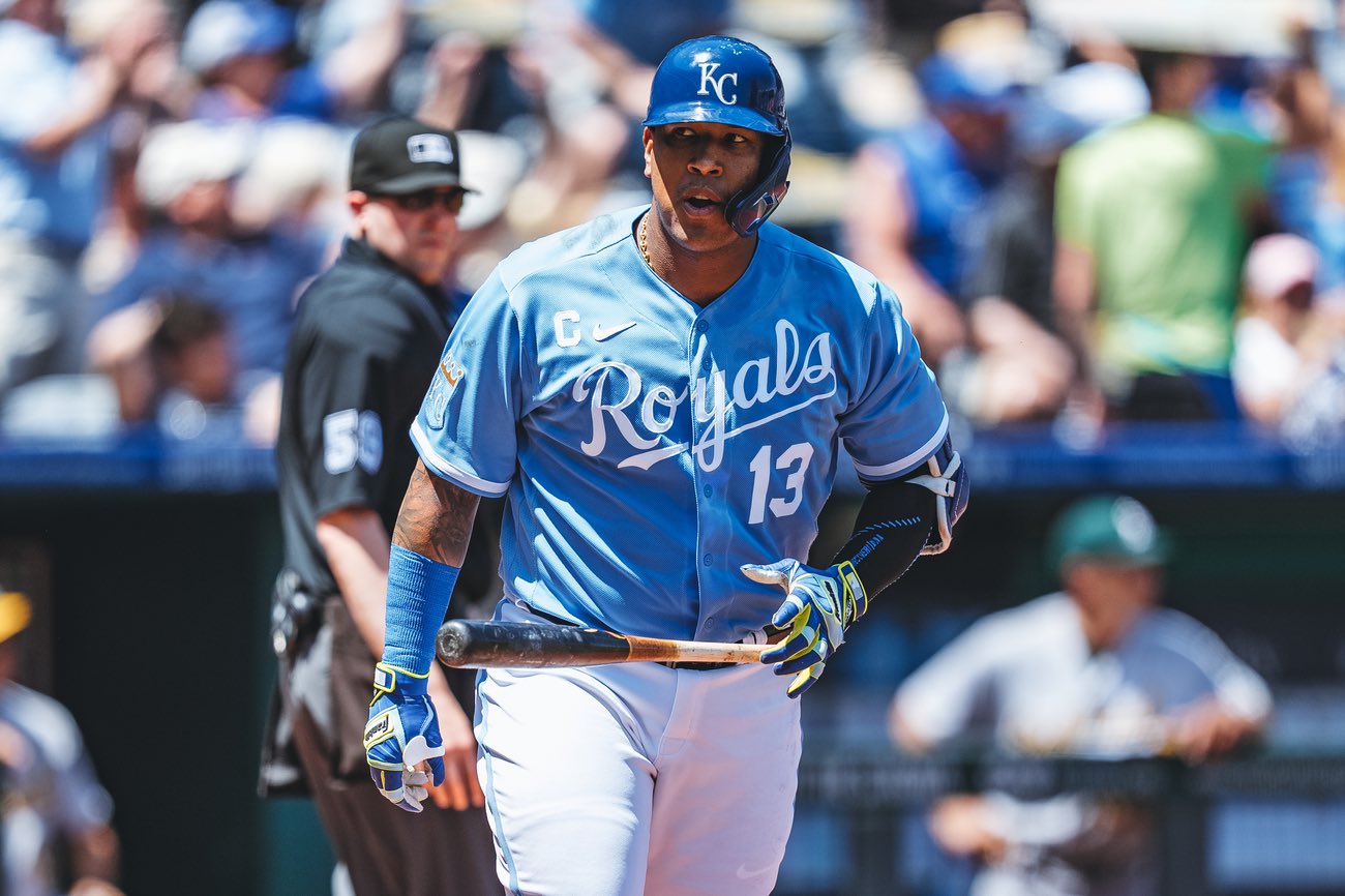 ¡Pa’ la calle! Salvador Pérez bateó el jonrón más largo de su carrera en las Grandes Ligas (VIDEO)