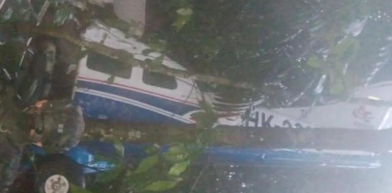 Quiénes eran los siete ocupantes de la avioneta que se accidentó en Colombia
