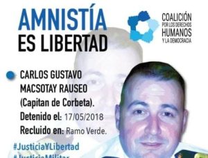 Denuncian violación de tratados internacionales en sentencias de presos políticos militares