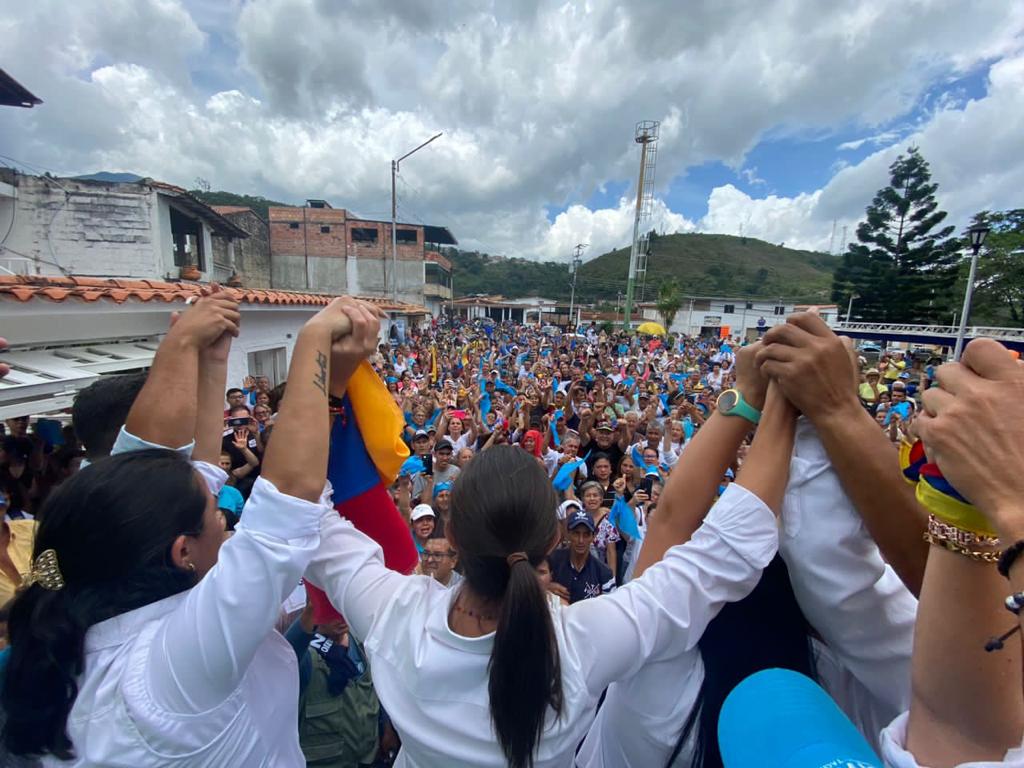 María Corina en Cordero: Ganar significa defender con la vida la voluntad de cada venezolano