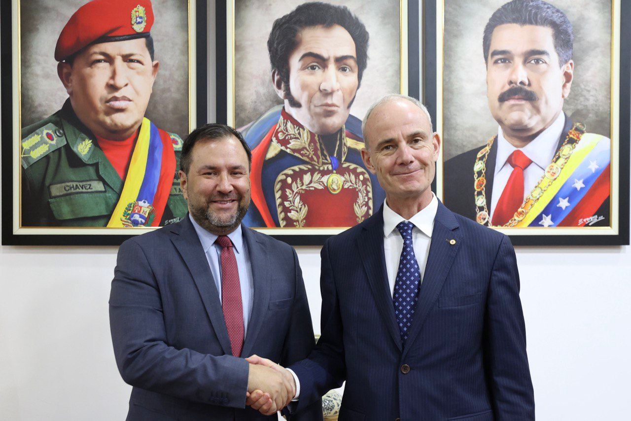 Vicepresidente del Comité Internacional de la Cruz Roja, de visita en Venezuela