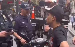 VIDEO: Motorizados venezolanos rodaban sin papeles por Nueva York y así actuó la policía
