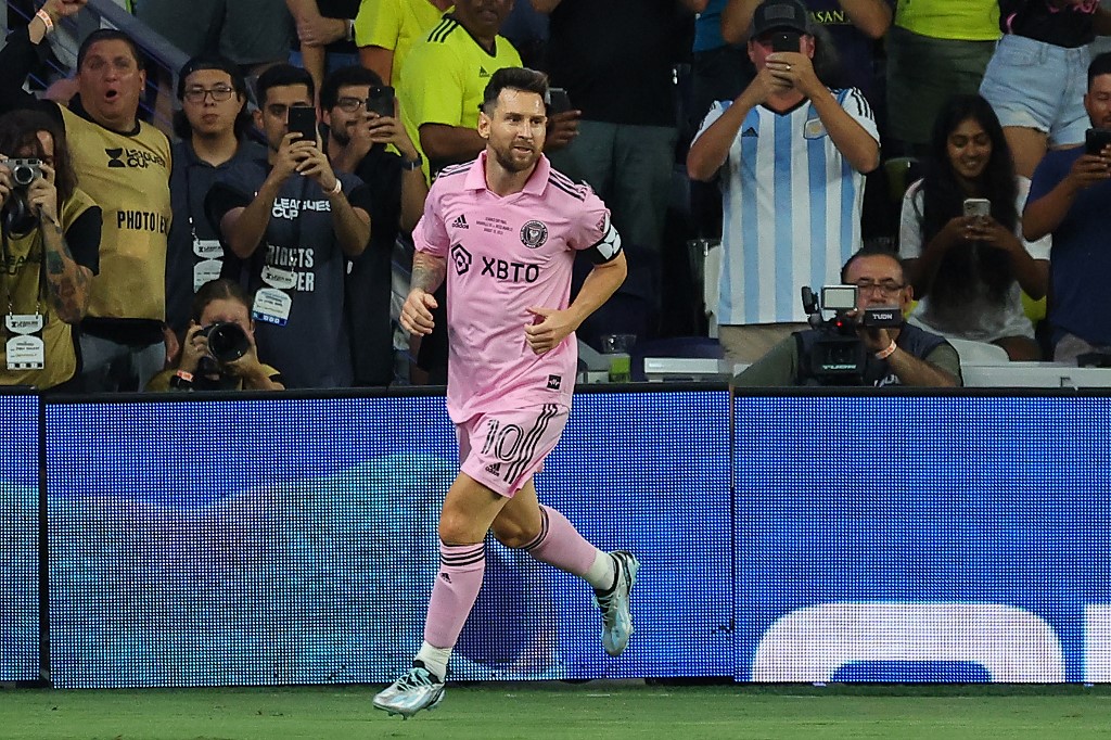 Lionel Messi marcó un GOLAZO en la final de la Leagues Cup (Video)