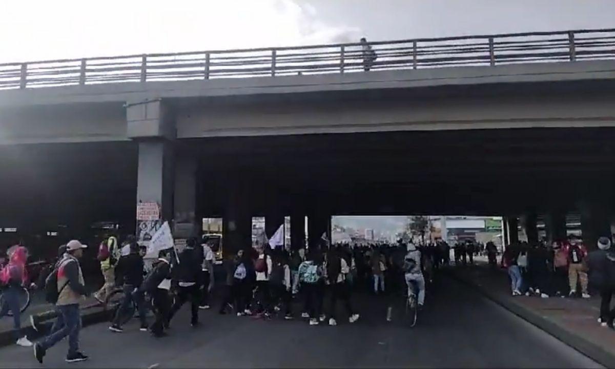 Se registran manifestaciones en Bogotá este #31Ago (VIDEOS)