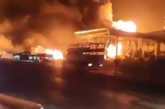 La guerra trastoca a Rusia: explosión en gasolinera de Daguestán dejó 12 muertos (VIDEO)