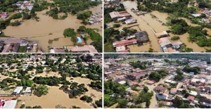 Bolívar en alerta: dos mil familias damnificadas tras fuertes lluvias