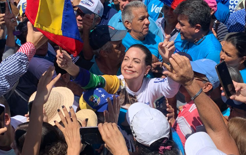 “Me inhabilitan porque puedo derrotar a Maduro”: lo que dijo María Corina Machado (VIDEO)