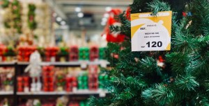 EN FOTOS: A tres meses de la Navidad, tiendas de Caracas ya ofrecen árboles y pesebres