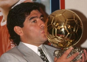 La tormentosa relación de Maradona con el Balón de Oro