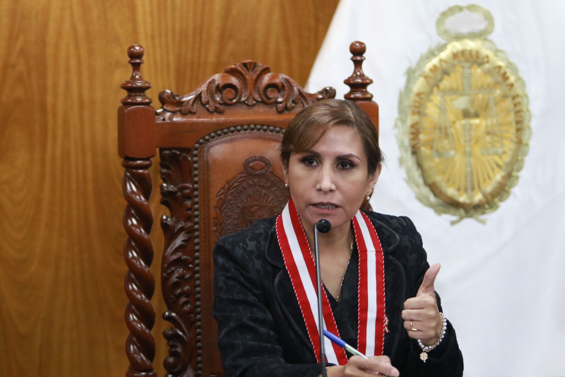 La suspendida fiscal general de Perú reitera que no es líder de una organización criminal