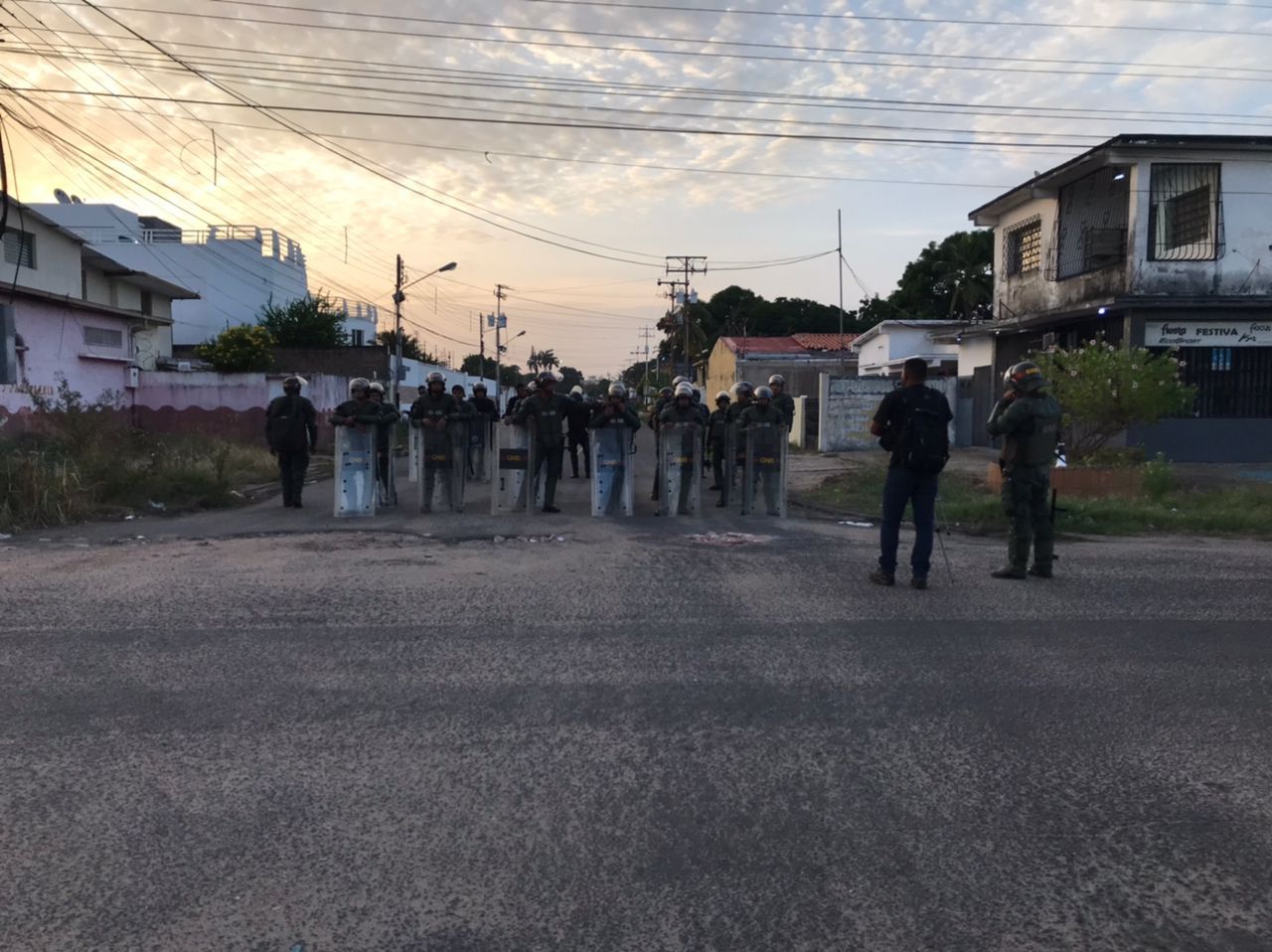Régimen alista contingente militar para toma de la cárcel de Vista Hermosa en Ciudad Bolívar