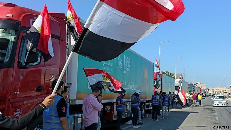 Marruecos envía ayuda por segunda vez a Gaza a través de una vía terrestre “más rápida”
