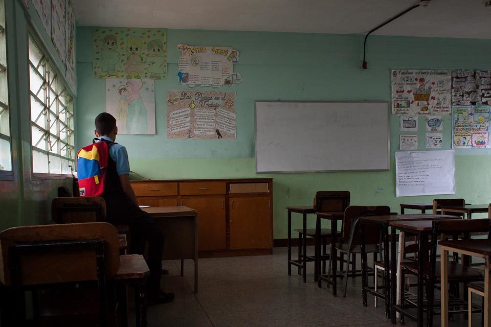 Al menos tres millones de niños venezolanos estarían fuera del sistema para el nuevo año escolar