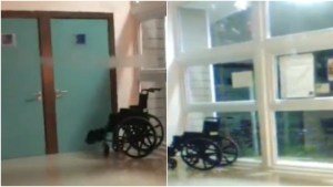 VIDEO: Estaba sola en un hospital y grabó una aterradora secuencia que impactó a todos