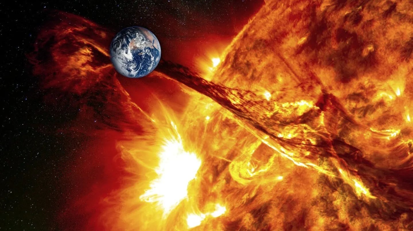 La Nasa advirtió que habrá problemas en la Tierra por una tormenta solar “caníbal”