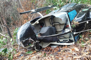Milagro en Mérida: helicóptero de Corpolelec se precipitó a tierra, pero sus tripulantes resultaron ilesos