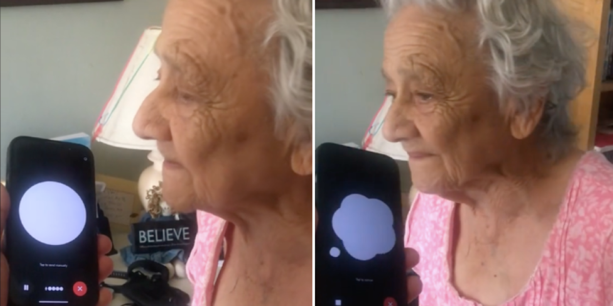 En VIDEO: anciana se enfrenta por primera vez a una inteligencia artificial y sus respuestas sorprenden