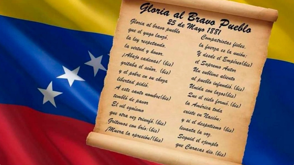 Este #25May se conmemora el Día del Himno Nacional en Venezuela