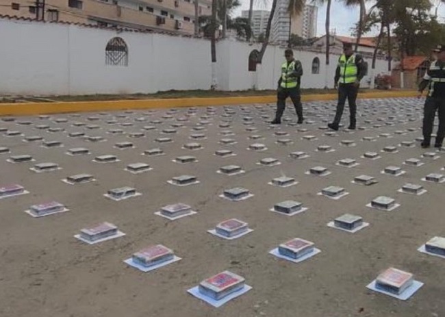 Incautan más de 850 kilos de cocaína en dos operativos en Carabobo y Falcón