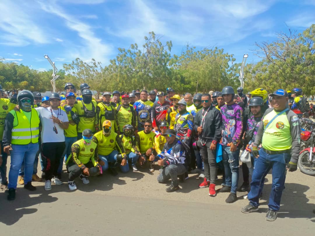 Motorizados de Paraguaná se concentran para exigir respeto vial y que se cumplan las leyes