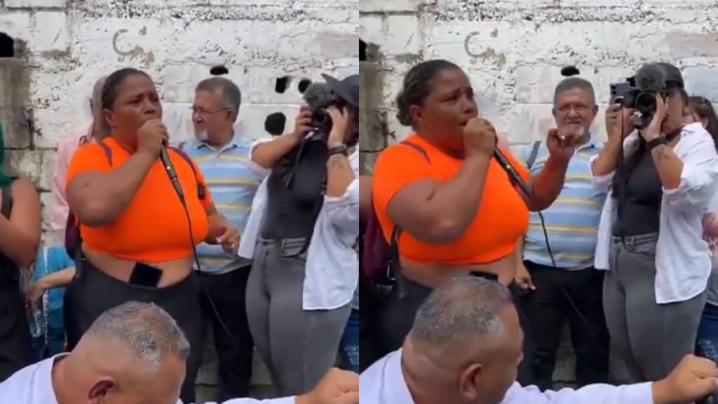 “Es mentira que las parroquias son rojo, rojito”, líder comunitaria invitó a votar por Edmundo González (VIDEO)