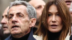 Carla Bruni interrogada por una de las investigaciones abiertas a su marido Sarkozy