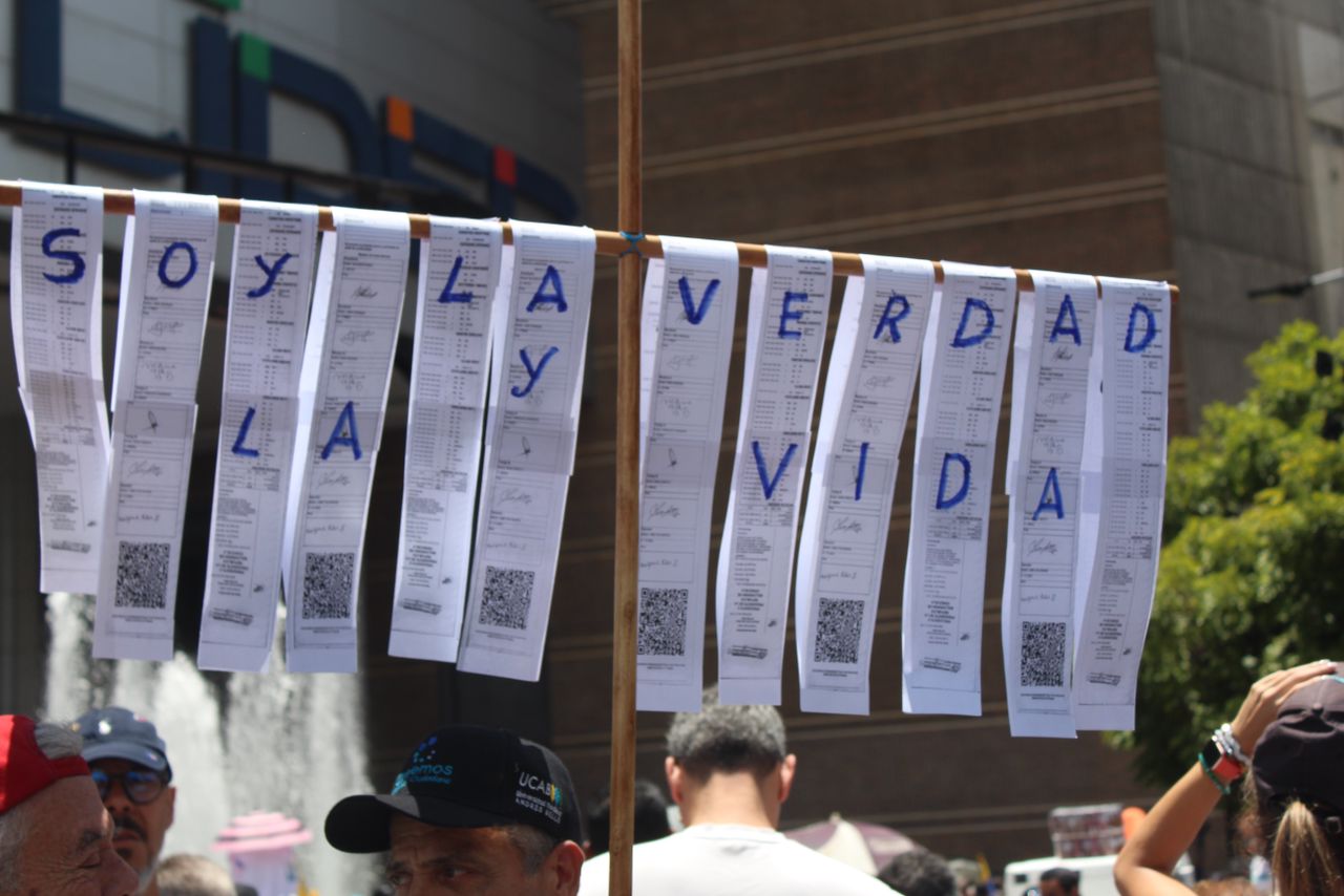 Miles de opositores se movilizan en Venezuela para exigir “la verdad” de las elecciones